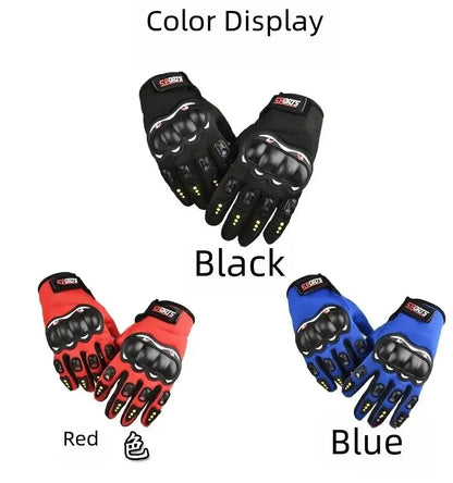 Full-finger Motorcycle Gloves Men Touch