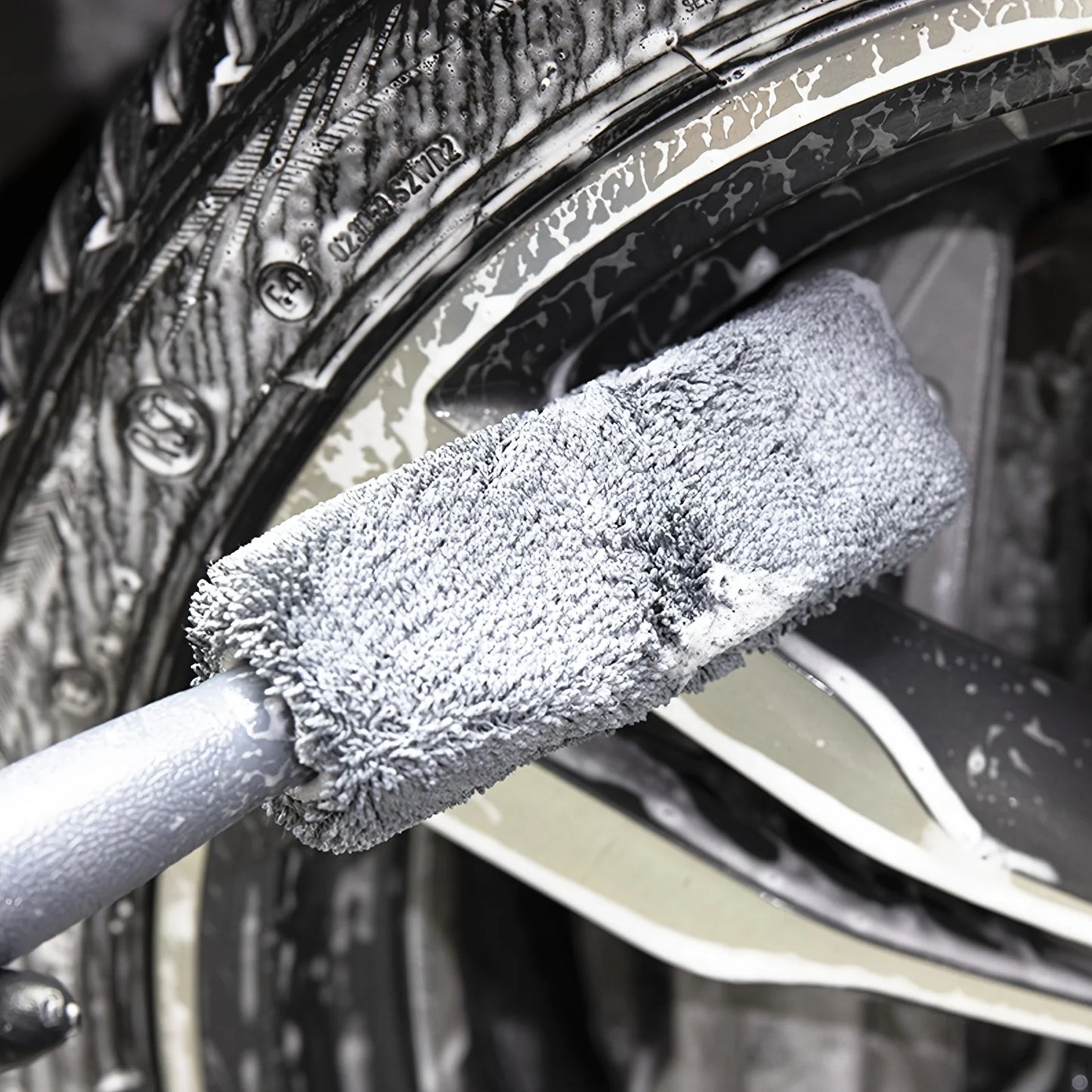 Microfiber Car Tire Brush Effective