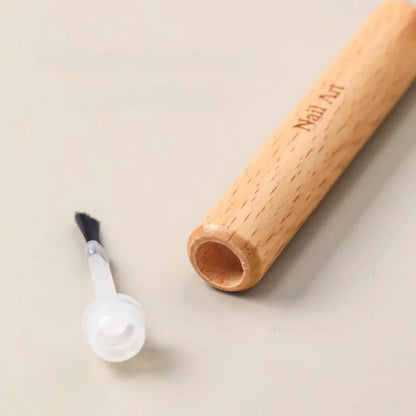 Nail Art Brush Detachable Wooden