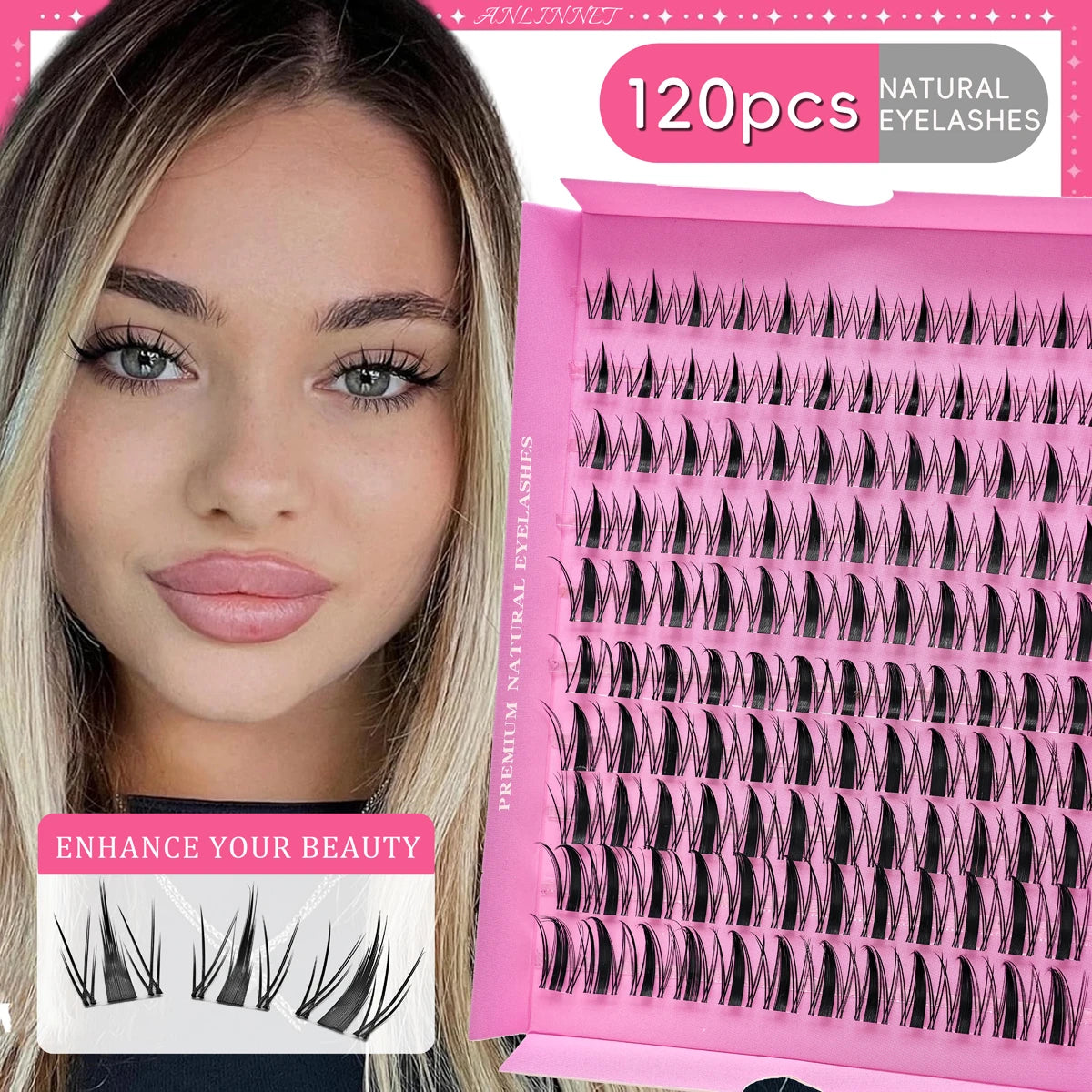 DIY Clusters Lash Fluffy Self