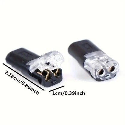 2-pin Pluggable Wire Connectors Nylon