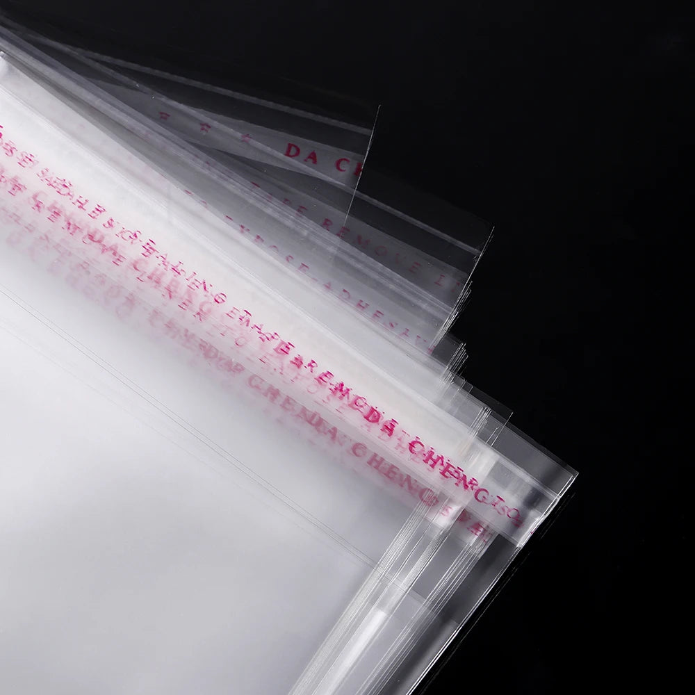 Lot Transparent Self Adhesive Seal