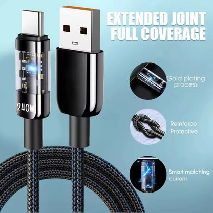 Nylon USB Type C Fast