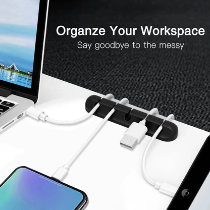 Silicone USB Cable Organizer Charging