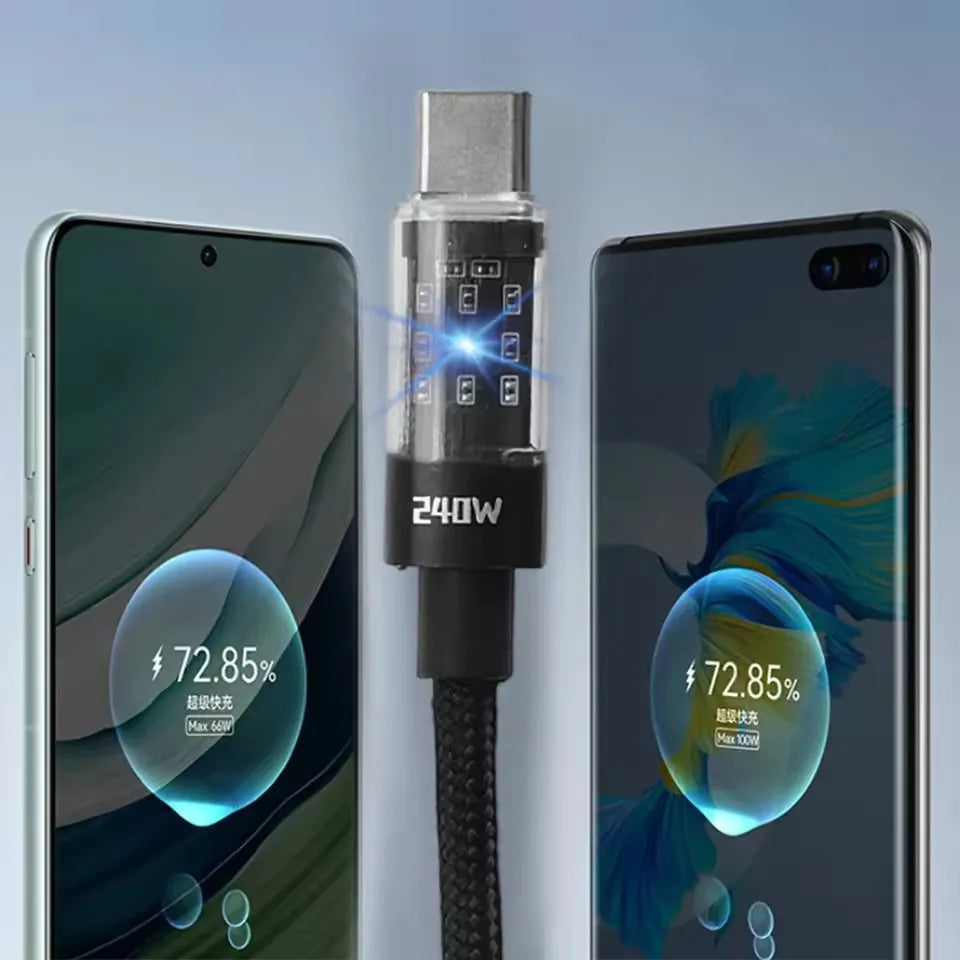 Nylon Cable USB Type C
