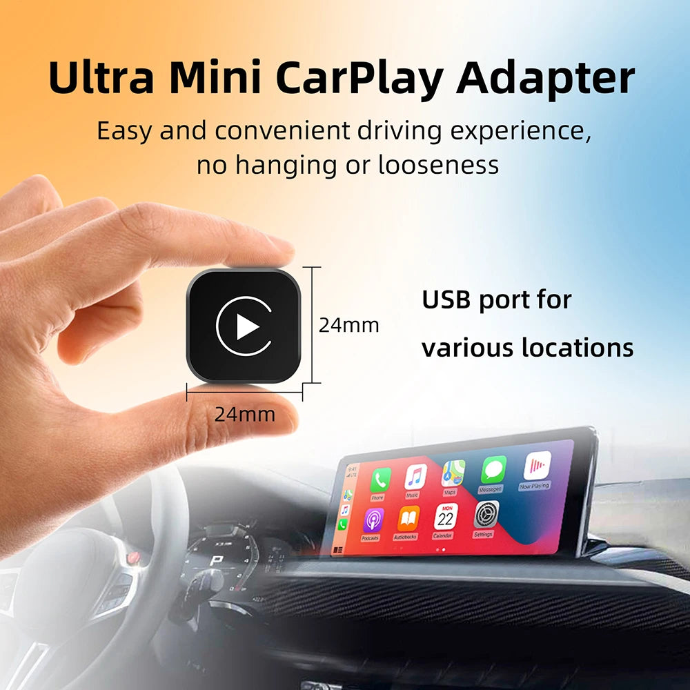 2in1 Wireless Carplay Dongle Auto
