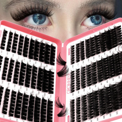 Groinneya Lashes Cluster DIY Lash