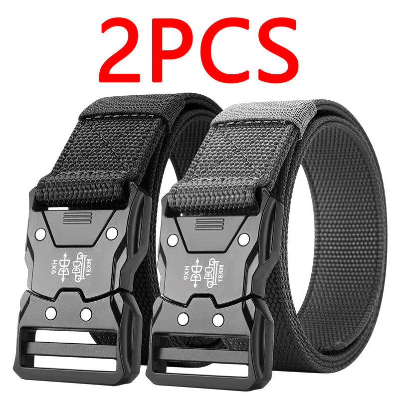 Tactical Waist Belt Automatic Buckle
