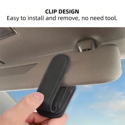 Car Sun Visor Glasses Case