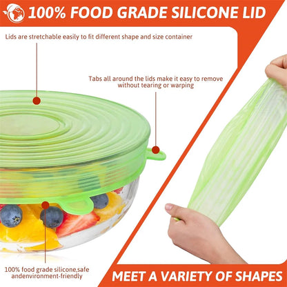 Food Grade Silicone Preservation Cover