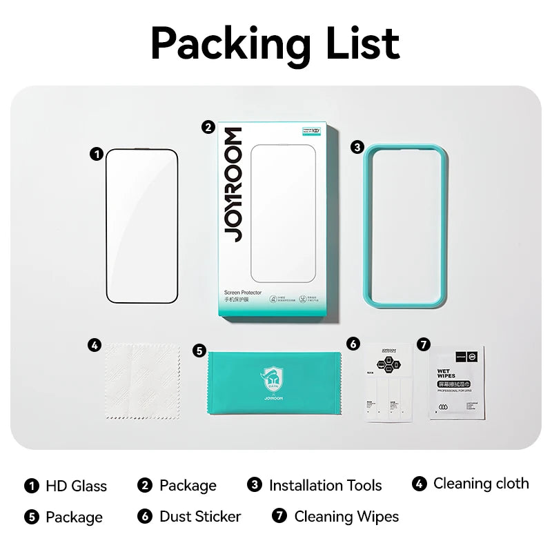 HD Glass Screen Protector Full