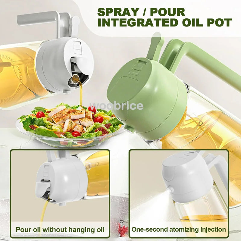 2in1 Spray Oil Dispenser Sprayer