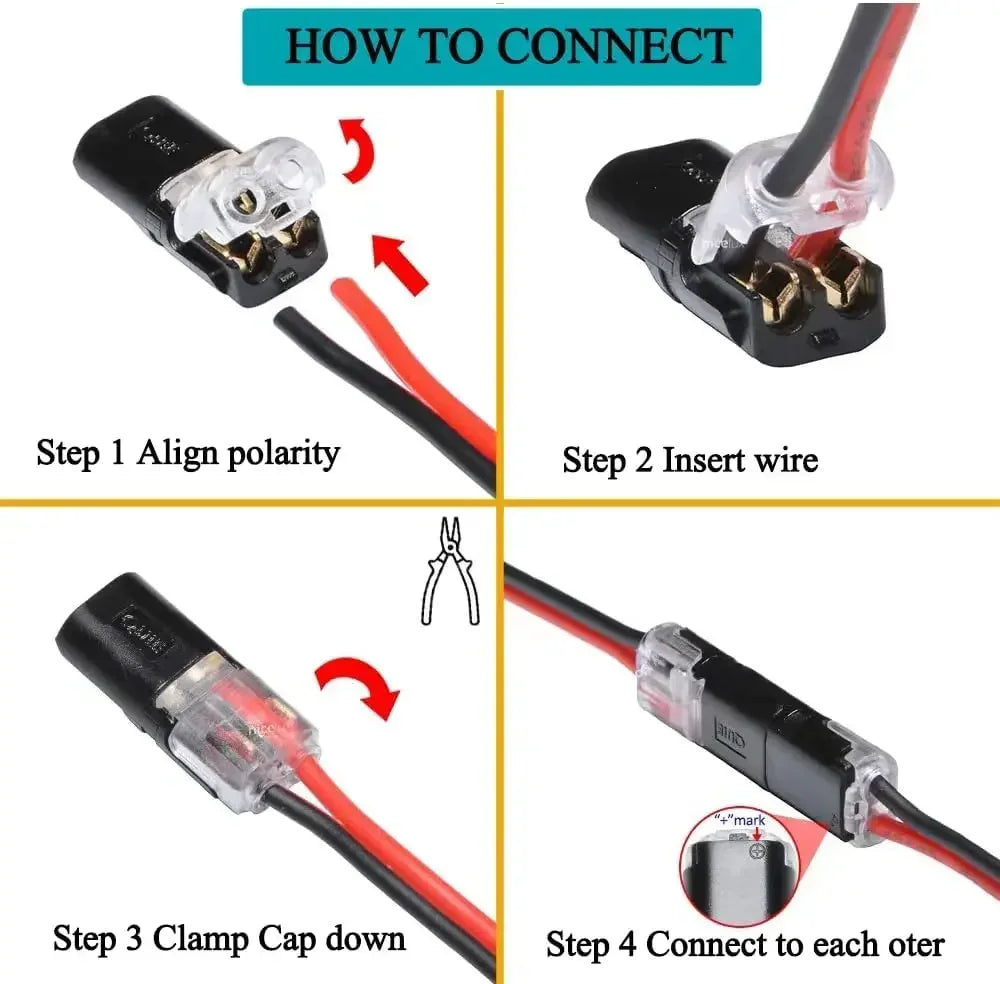 Pin Way Plug Waterproof Electrical