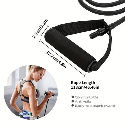 4-level Resistance Bands Handles Workouts