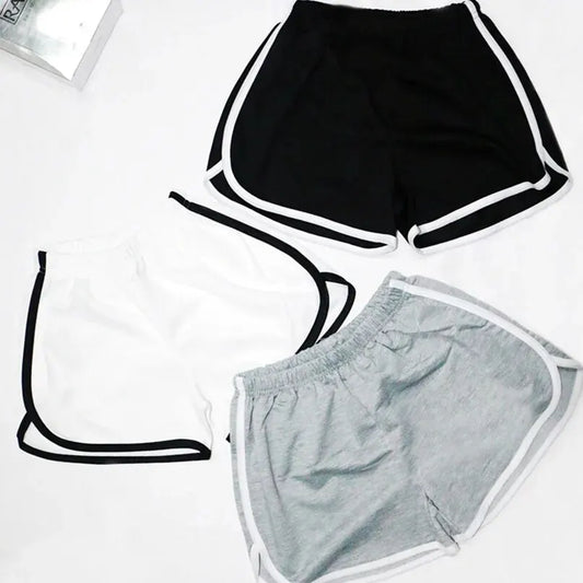 Elastic Shorts Women Loose Fitting