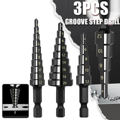 HSS Straight Groove Step Drill
