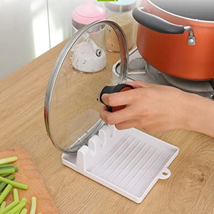 Spatula Rack Pot Lid Shelves