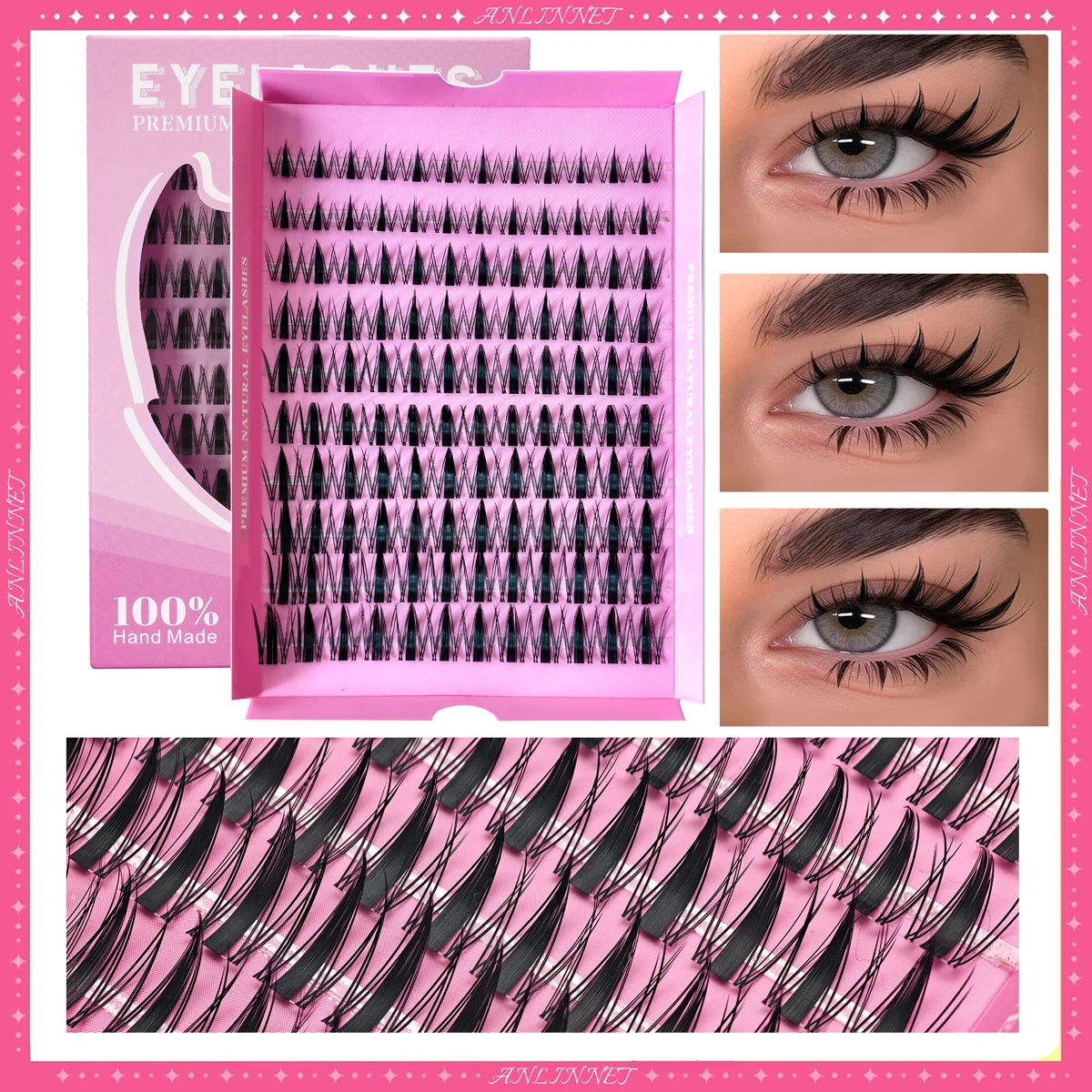 DIY Clusters Lash Fluffy Self