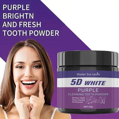 Purple Tooth Cleaning Powder Sulfate-free