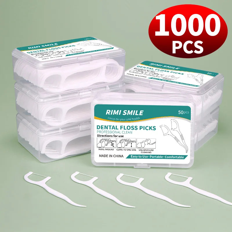 Dental Floss Sticks Oral Care