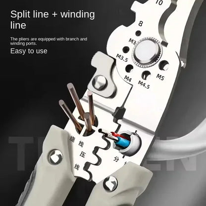 Electrician Pliers Wire Splitting Stripping