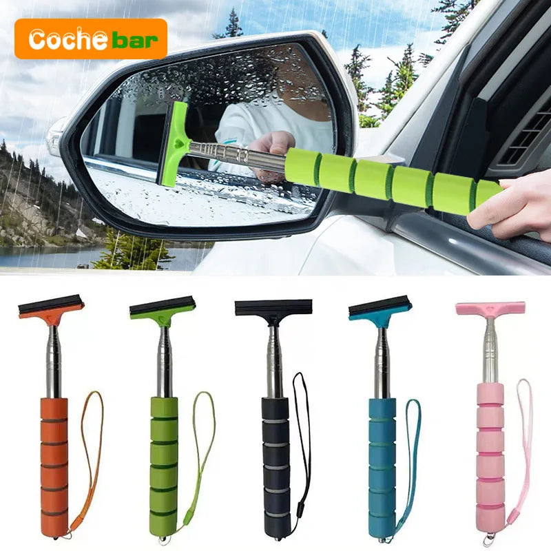 Car Rearview Mirror Wiper Cleaning