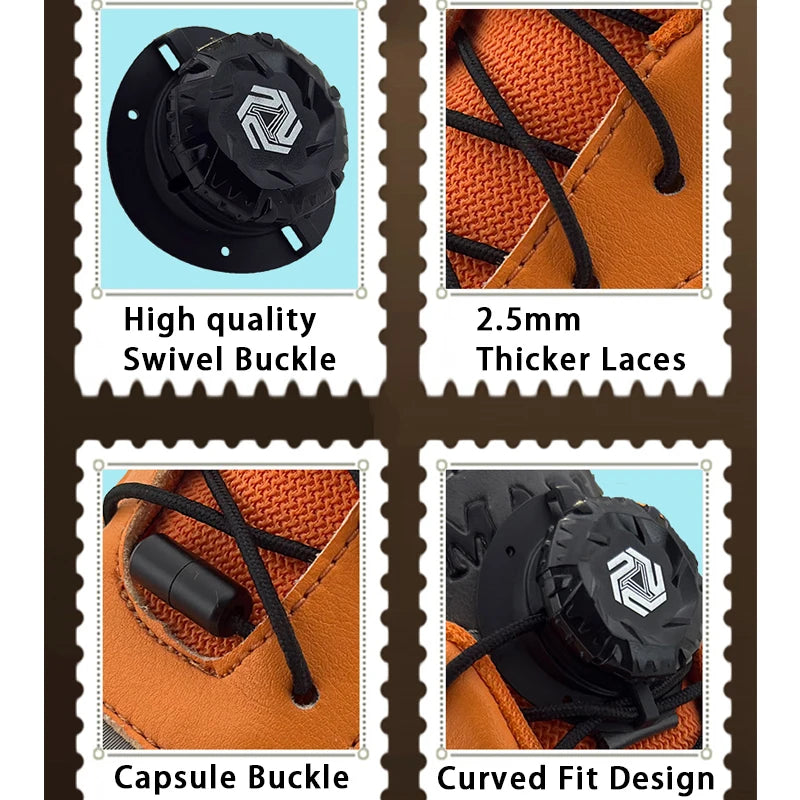 Swivel Buckle Laces Automatic Shoelace