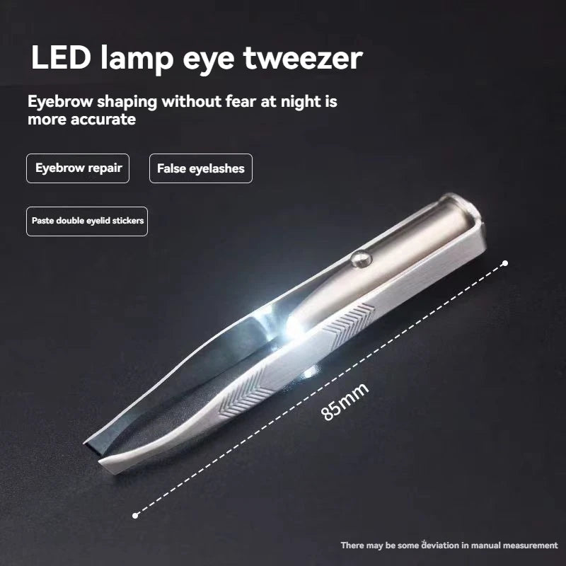 Stainless Steel Eyebrow Tweezer Smart