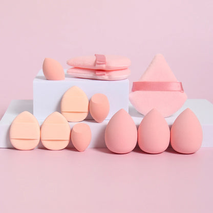 12-piece All-purpose Makeup Sponge Made