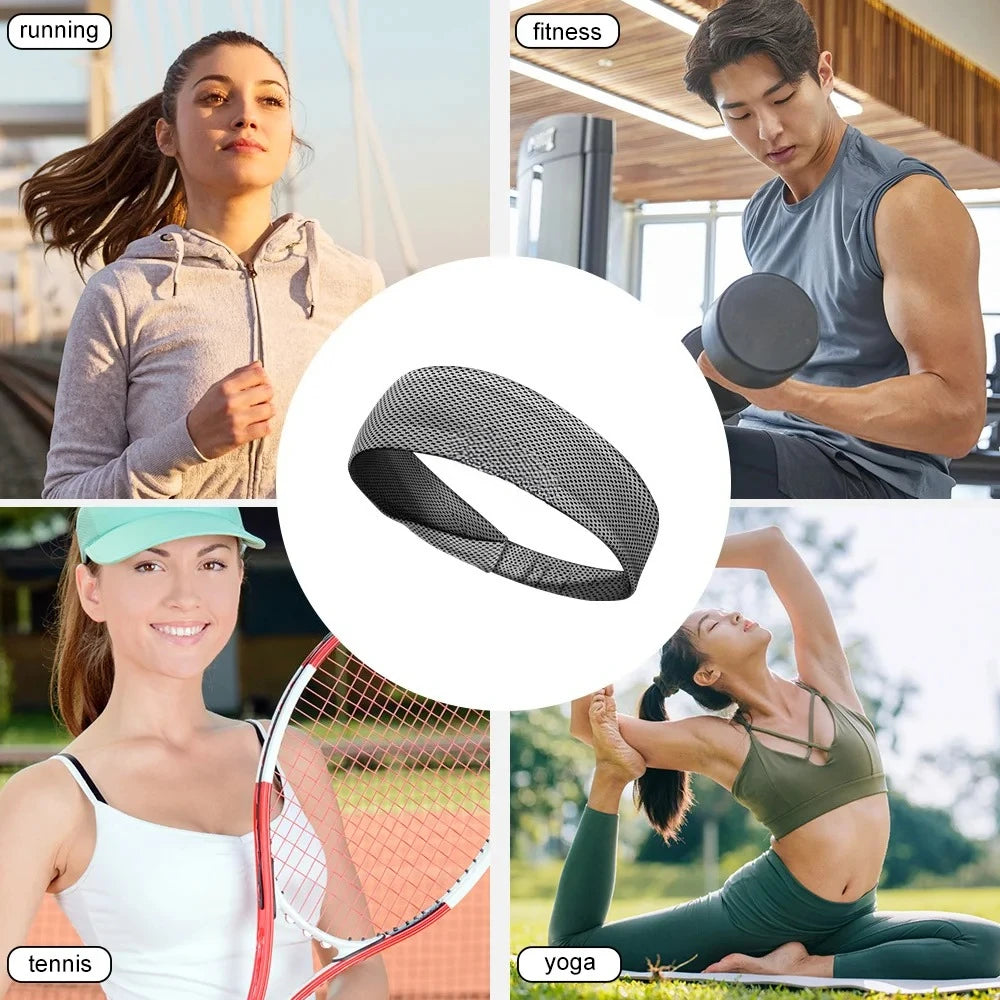 Sport Headband Breathable Fitness Sweatband