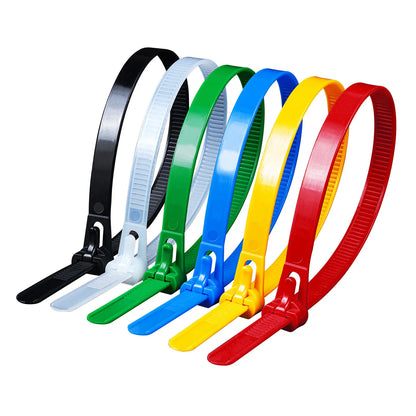 Reusable Cable Ties Lock Loop