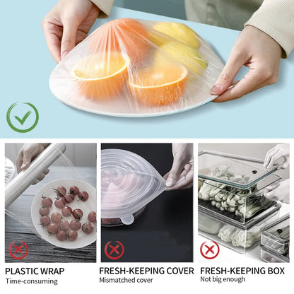Plastic Wrap Food Cover Bags