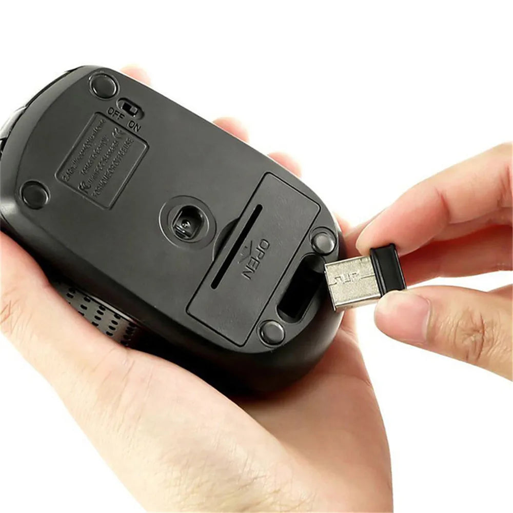 Wireless Mouse Gaming Optical Slim