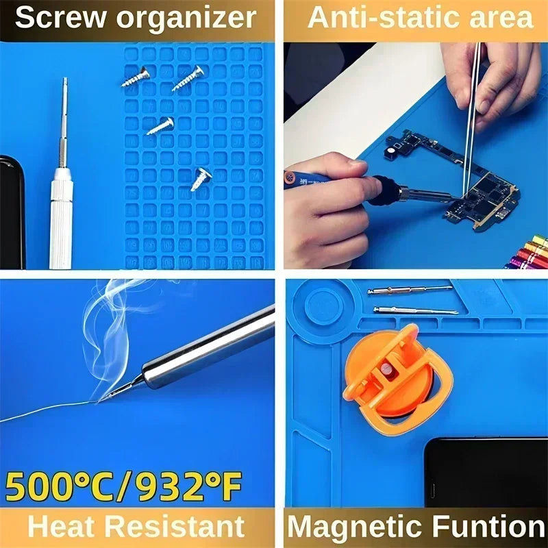 Magnetic Mat Silicone Repair Circuit