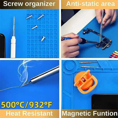 Magnetic Mat Silicone Repair Circuit