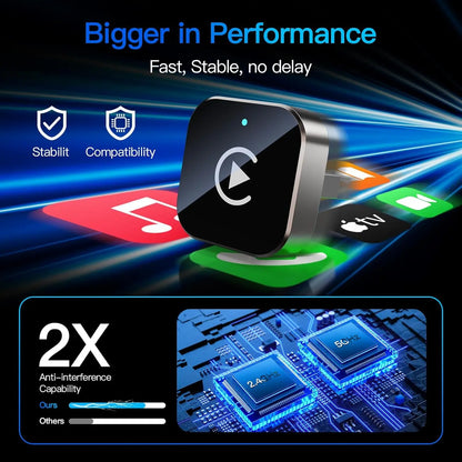 Wireless Carplay Adapter Size Plug