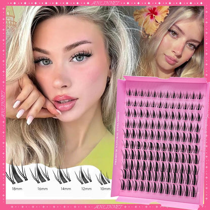 DIY Clusters Lash Fluffy Self