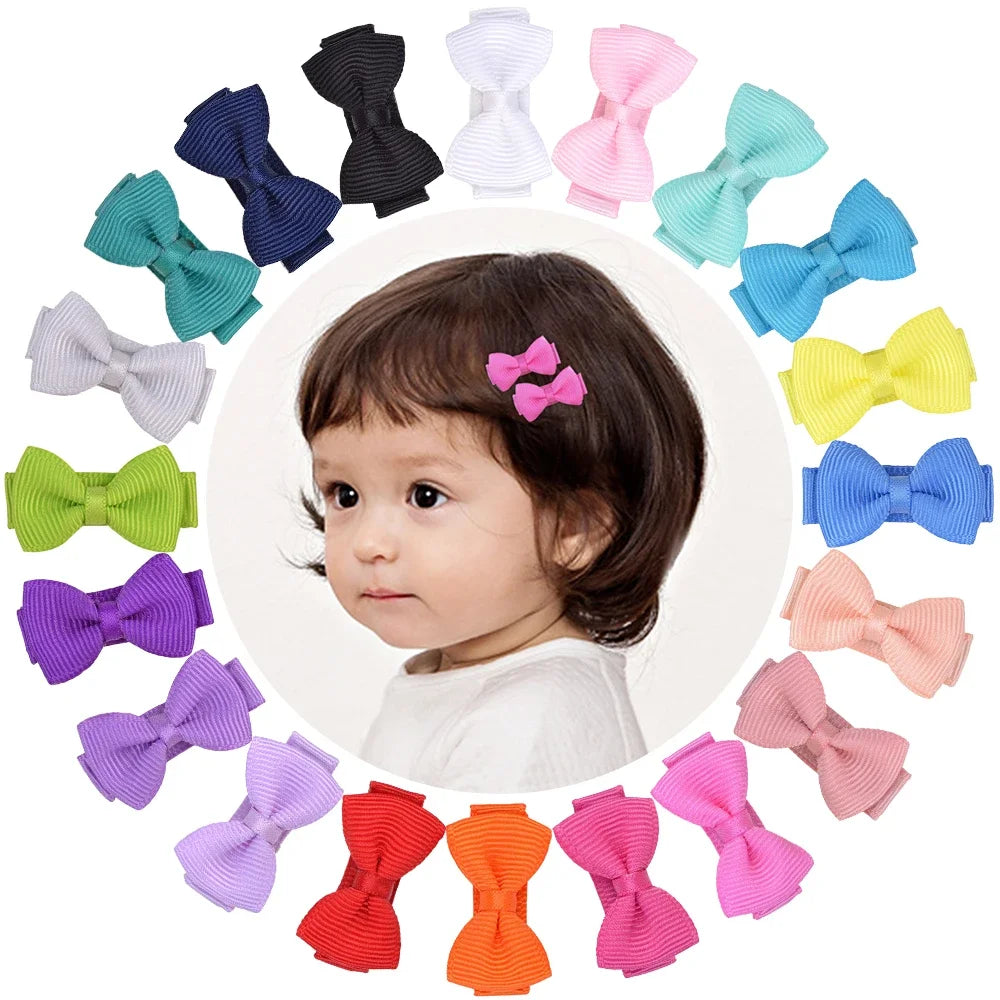 Inches Solid Colors Hair Bows
