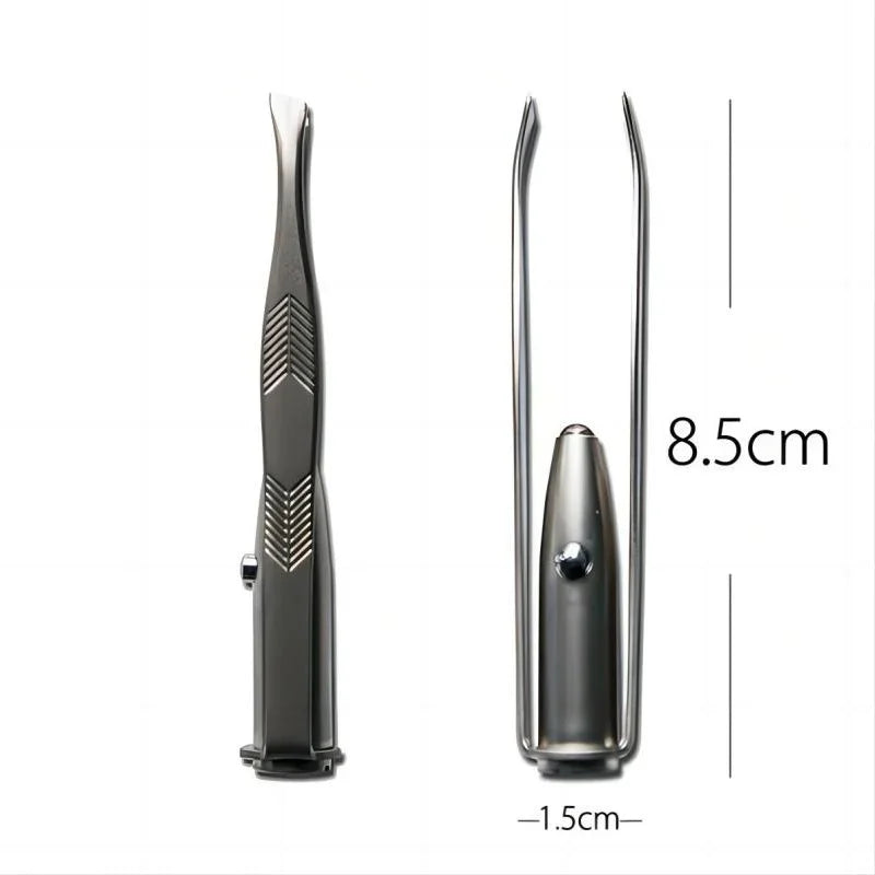 Stainless Steel Eyebrow Tweezer Smart
