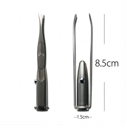 Stainless Steel Eyebrow Tweezer Smart