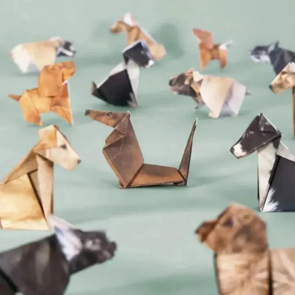 DIY Paper Cats Sheets Origami