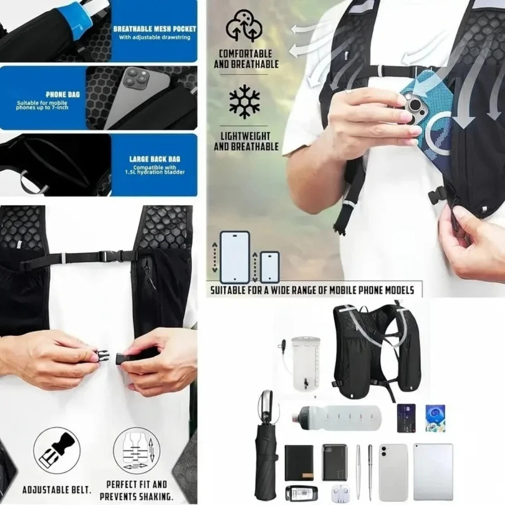 Running Hydration Vest Women Men
