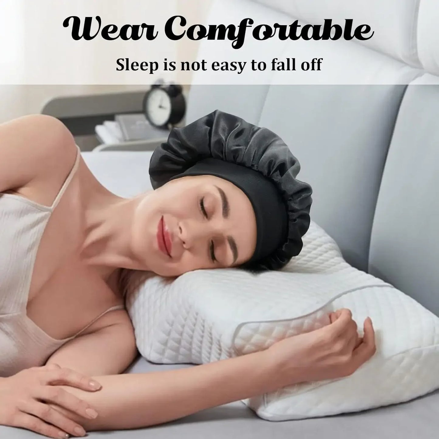 Women Satin Bonnet Hair Sleeping