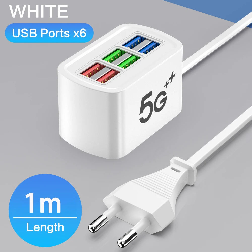 Fast USB Charger Power Strip