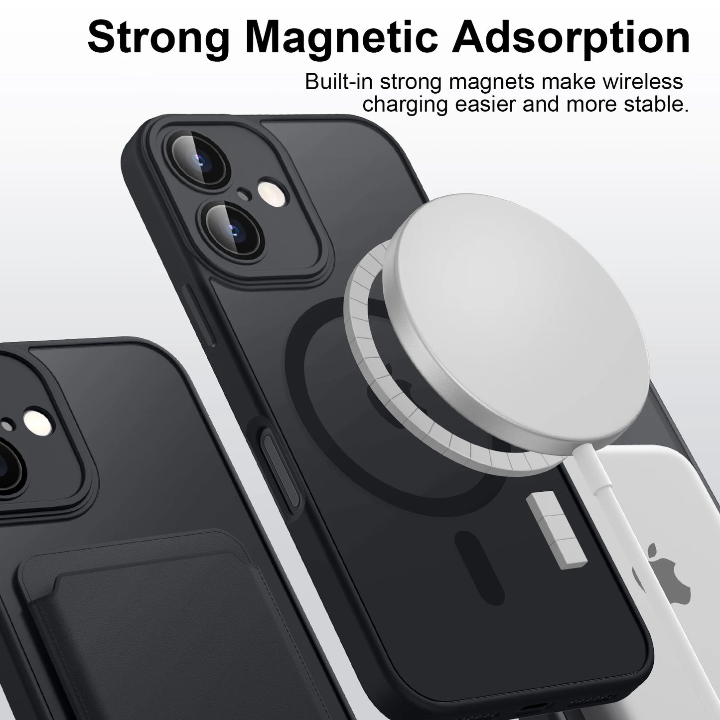 Luxury Magnetic Matte Translucent Armor
