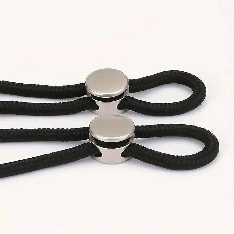 6-pack No-tie Shoelace Locks Spring-loaded