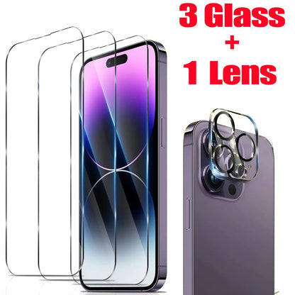 Screen Protection Tempered Glass Camera