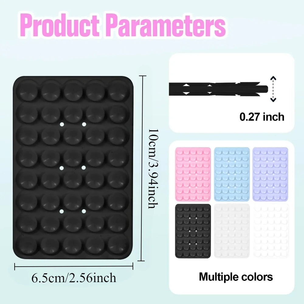 Double Sided Silicone Suction Cup