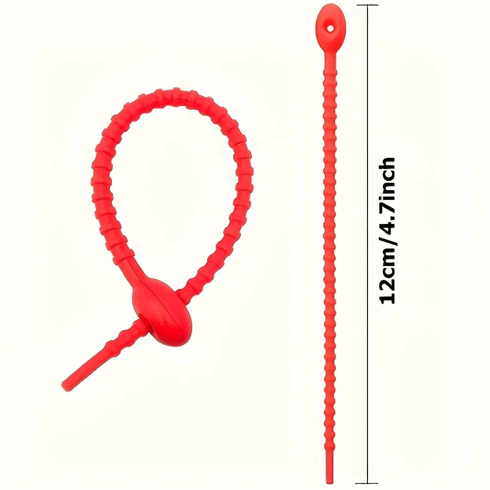 Silicone Reusable Cable Organizer Storage
