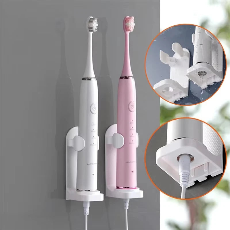 Toothbrush Electronic Holder Wall Mounted